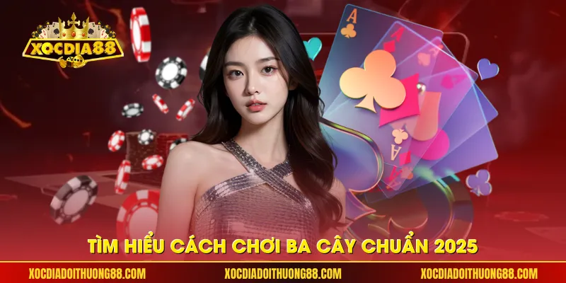 Tìm hiểu cách chơi Ba cây chuẩn 2025 